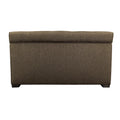 Angela 8-button Tufted Sand Storage Trunk Bench