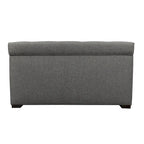 Angela 8-button Tufted Sand Storage Trunk Bench