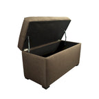 Angela 8-button Tufted Sand Storage Trunk Bench