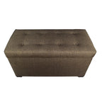 Angela 8-button Tufted Sand Storage Trunk Bench