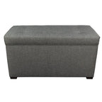 Angela 8-button Tufted Sand Storage Trunk Bench