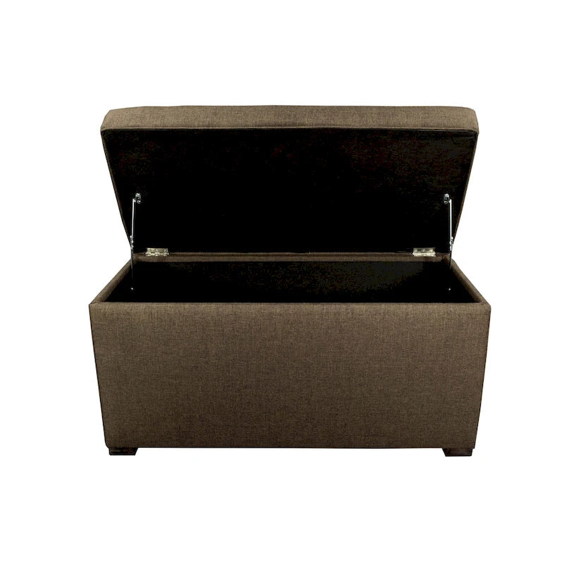 Angela 8-button Tufted Sand Storage Trunk Bench