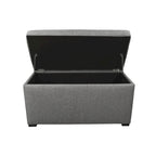 Angela 8-button Tufted Sand Storage Trunk Bench
