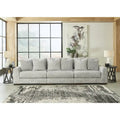 Signature Design by Ashley Regent Park Pewter 3-Piece Sofa - 137 W x 44 D x 39 H