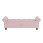 63  Bed Bench Entryway Storage Bench for Living Room Bedroom