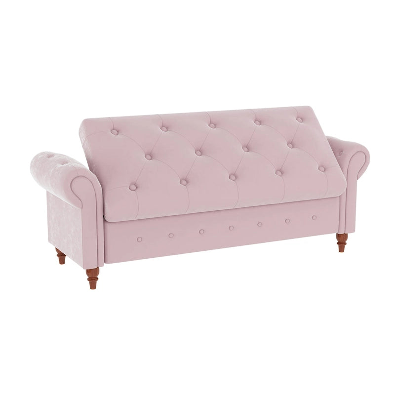 63  Bed Bench Entryway Storage Bench for Living Room Bedroom