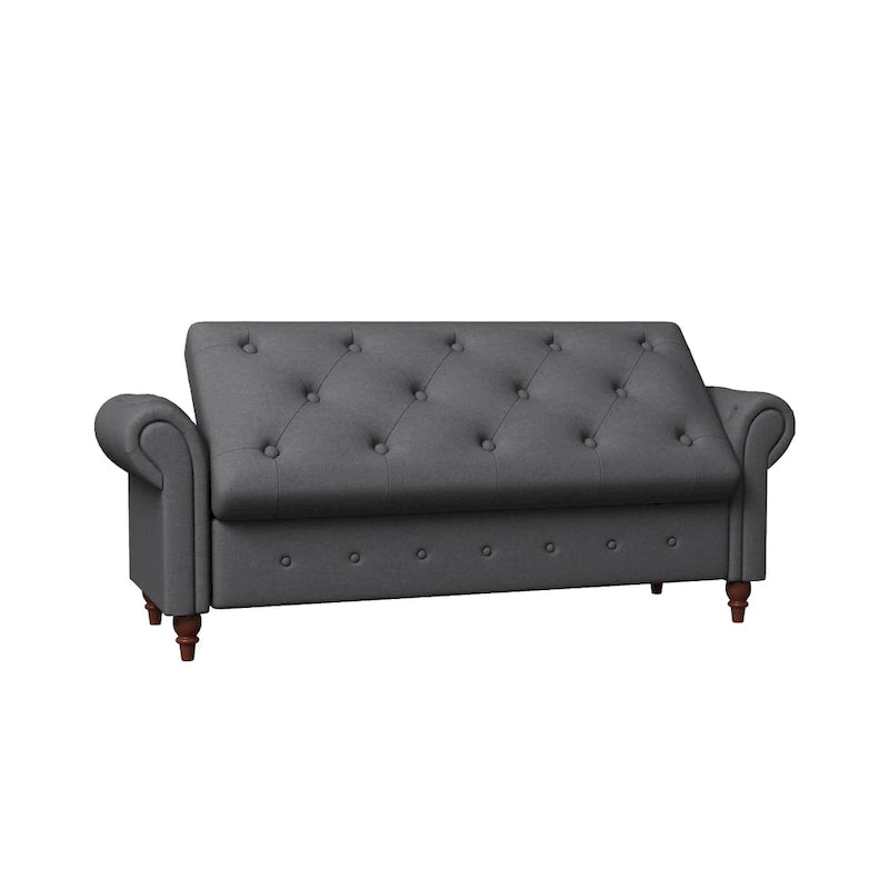 63  Bed Bench Entryway Storage Bench for Living Room Bedroom
