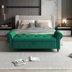 63  Bed Bench Entryway Storage Bench for Living Room Bedroom