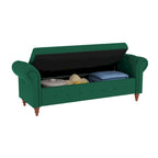 63  Bed Bench Entryway Storage Bench for Living Room Bedroom