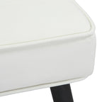 Kipp Velvet Upholstered Button Tufted Bench Ottoman