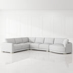 Laguna 165.5  L-Shape Modular Sectional Sofa with Chaise Lounge