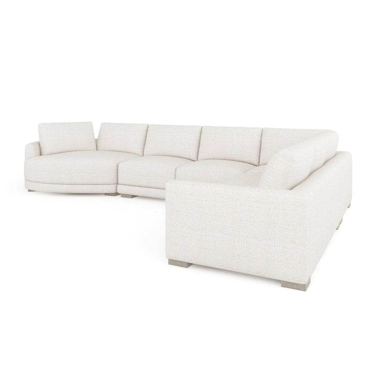 Laguna 165.5  L-Shape Modular Sectional Sofa with Chaise Lounge