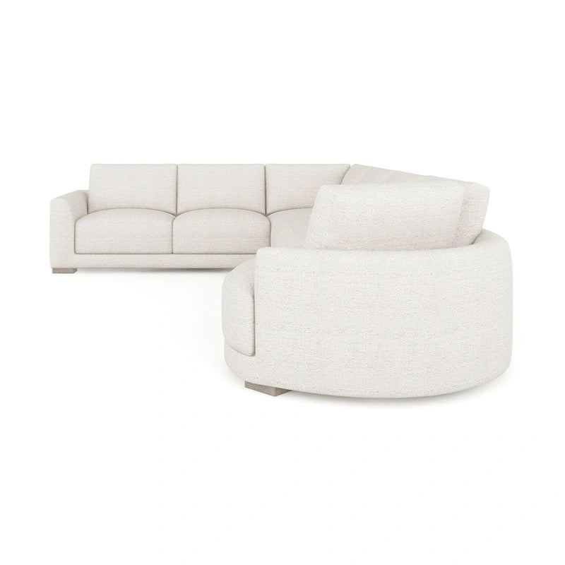 Laguna 165.5  L-Shape Modular Sectional Sofa with Chaise Lounge