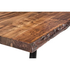 Reese Solid Wood Dining Bench in Natural Acacia