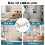 Aukfa Armed Storage Bench for Bedroom Entryway Living Room