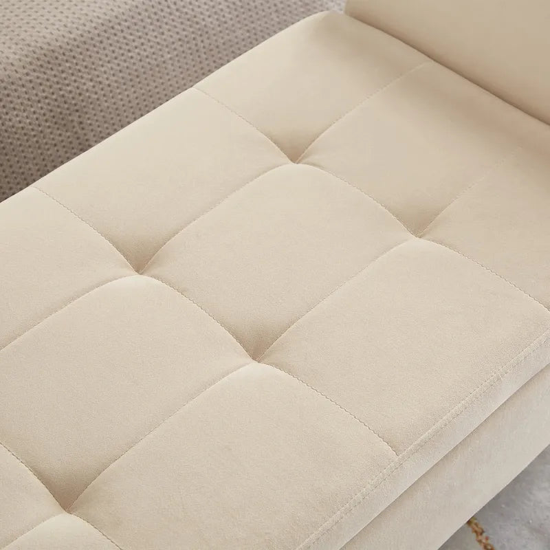 Aukfa Armed Storage Bench for Bedroom Entryway Living Room
