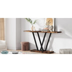 43.3 Console table, Hallway Table Industrial Display Shelf for Entry Way, Hallway, Couch, Living Room, Kitchen, Foyer