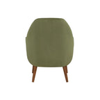 Mid-Century Velvet Arm Chair