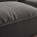 VANOMi 88.6 inch Modern Sofa, Leisure Couch For Gaming Room Living Room - 75' x 24'