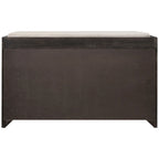 Storage Bench with Removable Basket and 2 Drawers, Removable Cushion
