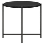 Loretta 23.63  Wide Round Side Table with MDF Top