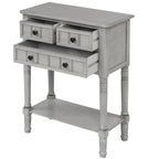 Copper Grove Colby 3-drawer Console Table with Bottom Shelf
