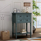Copper Grove Colby 3-drawer Console Table with Bottom Shelf