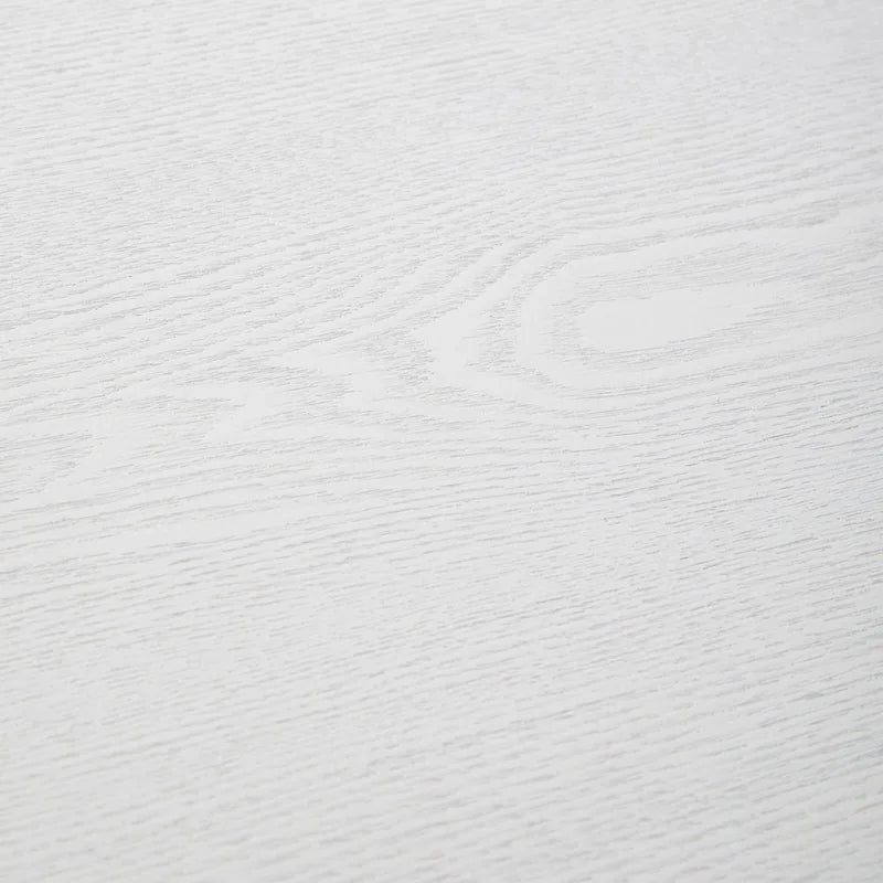 Rossmore Modern Oval Accent Coffee Table with White Powder Coated Steel Frame for Home Office Living Room Bedroom