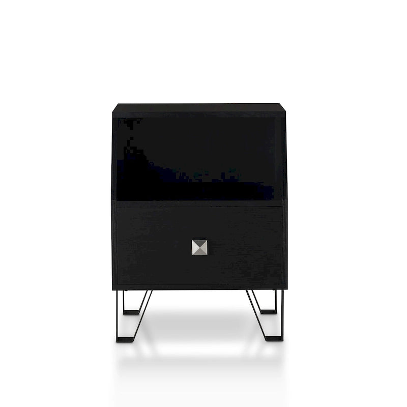 Kara Contemporary 16-inch 1-Shelf Side Table by Furniture of America