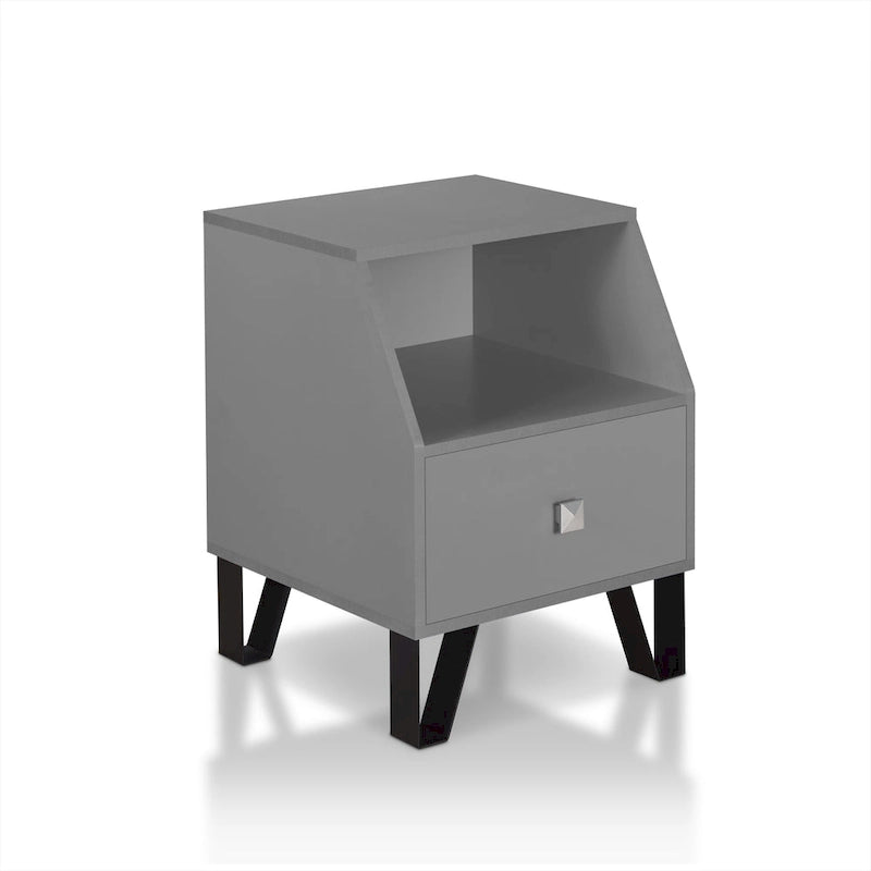 Kara Contemporary 16-inch 1-Shelf Side Table by Furniture of America