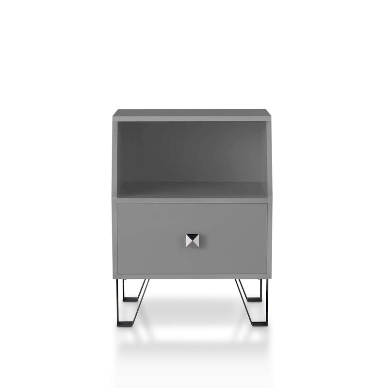 Kara Contemporary 16-inch 1-Shelf Side Table by Furniture of America