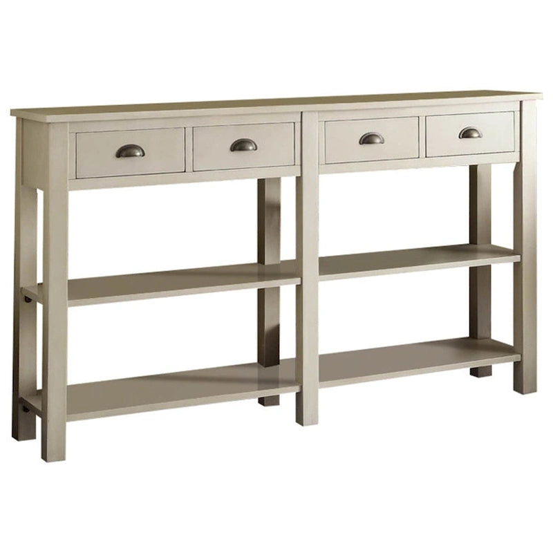 72  Console Table with 4 Drawers