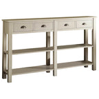 72  Console Table with 4 Drawers