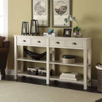 72  Console Table with 4 Drawers