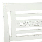 Wood Bench - White - Roche River Decor - 22 Wx40 Lx36 H