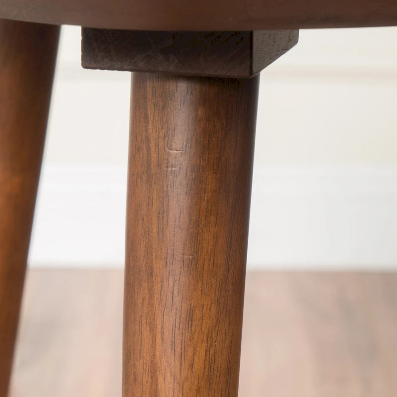 Naja Mid-Century Wood End Table by Christopher Knight Home - 20  L x 20  W x 22.75 H