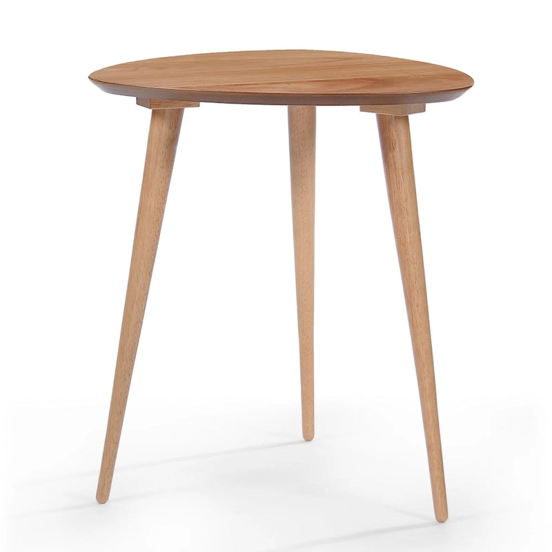 Naja Mid-Century Wood End Table by Christopher Knight Home - 20  L x 20  W x 22.75 H