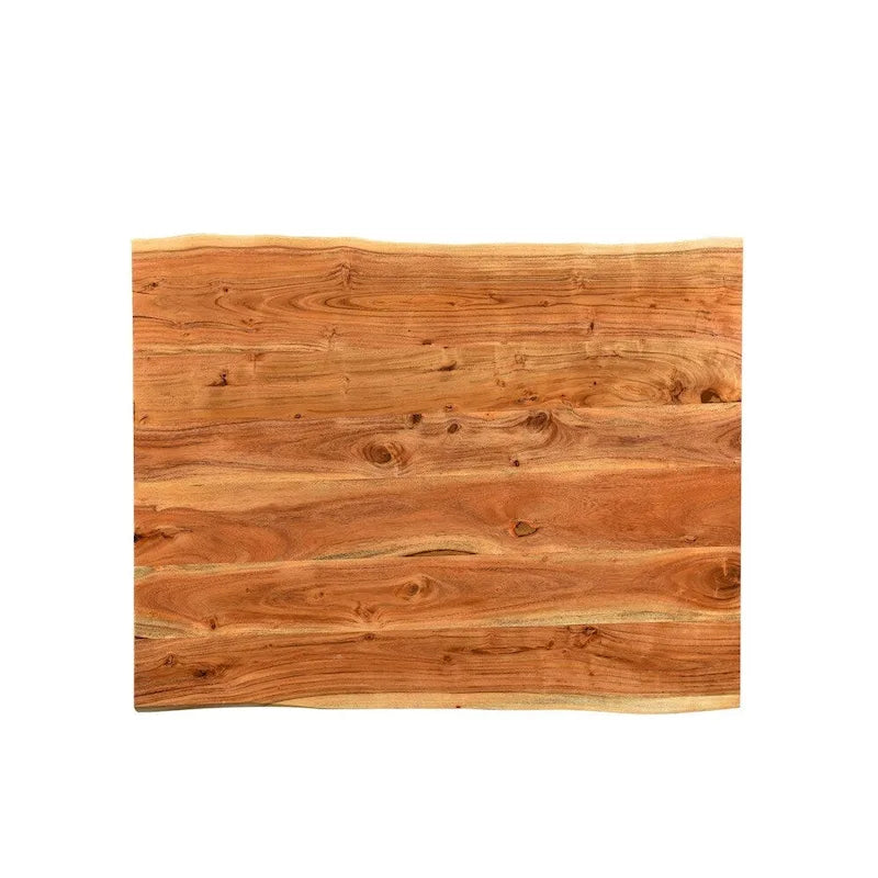 Handmade Solid Wood Live Edge Coffee Table (India) - 31  x 45  x 16