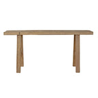 Artissance 43  Long 10  Wide Elmwood Bench, Natural Wood - 9'6  x 12'11 