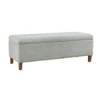 INK+IVY Marcie Blue Soft Close Storage Accent Bench