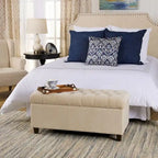 Copper Grove Ixora Tufted Storage Bench