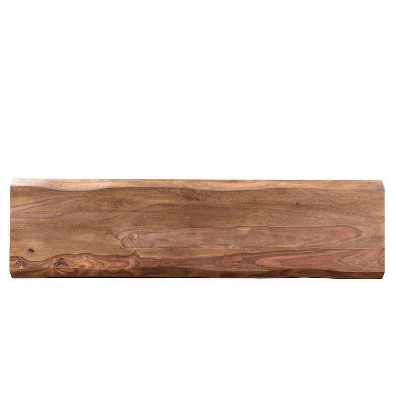 Carbon Loft Astor Handmade 60-inch Sheesham Wood Live Edge Bench - 60  x 16  x 18