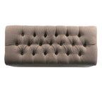 Porch & Den Charenton Brown Tufted Storage Bench