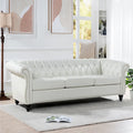 84  Chesterfield Rolled Arm 3 Seater Sofa