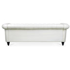 84  Chesterfield Rolled Arm 3 Seater Sofa