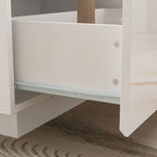 Coffee Table Storage High Gloss Coffee Tables LED Lighting Cocktail - 47.4 W