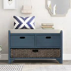 Storage Bench Entryway Bench Shoe Bench with Cushion