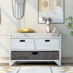 Storage Bench Entryway Bench Shoe Bench with Cushion