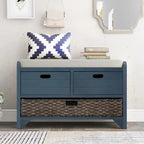 Storage Bench Entryway Bench Shoe Bench with Cushion