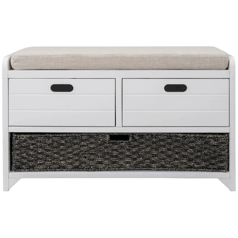 Storage Bench Entryway Bench Shoe Bench with Cushion